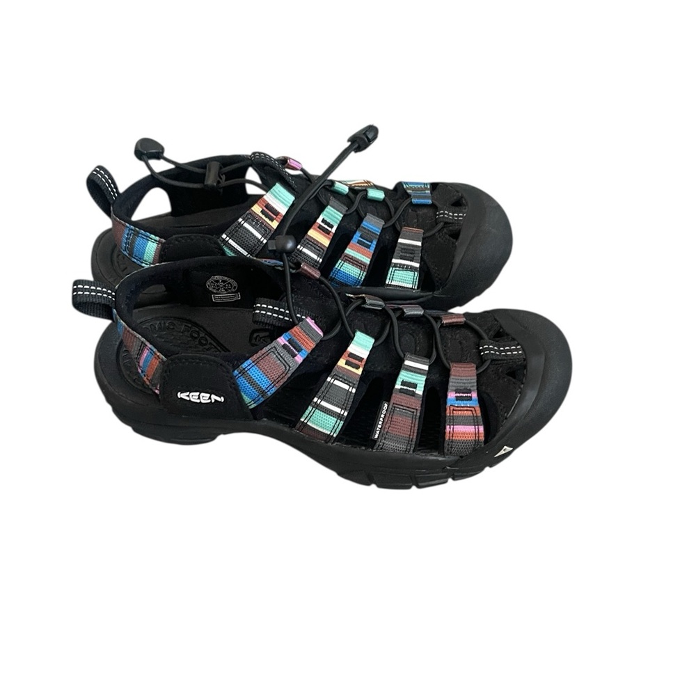 KEEN Newport H2 Women Water Hiking Sandals Raya Black Size 7 - Picture 6 of 6